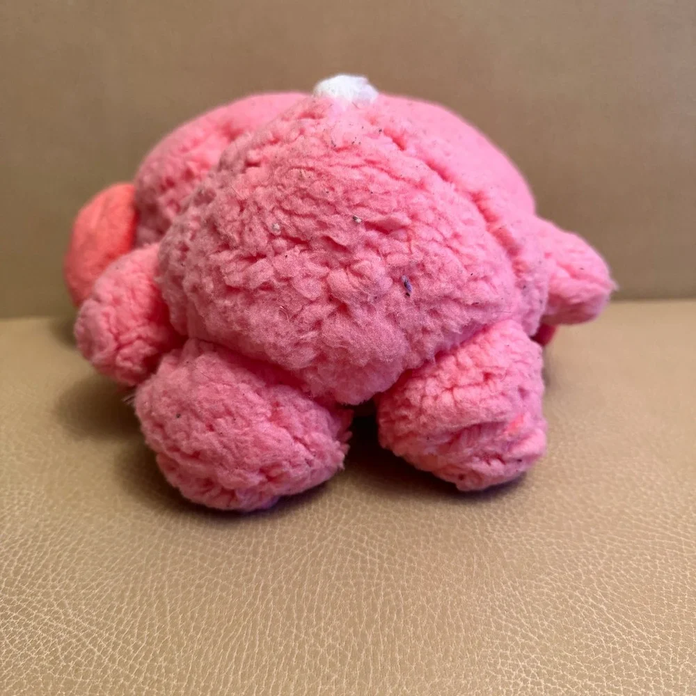 Sanrio My Melody Pink Bear Costume Sherpa Plush 7 Inch Satin Bow - Picture 10 of 10